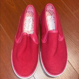 NWOT Girls size 3 Wellie Wishes slip on pink shoes
